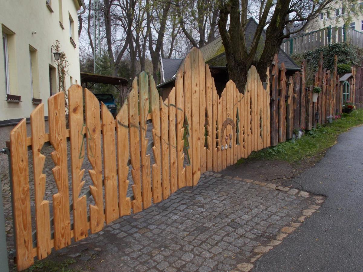 Ferienwohnung "Hinter Den Sieben Bergen" Schwarzenberg  Zewnętrze zdjęcie